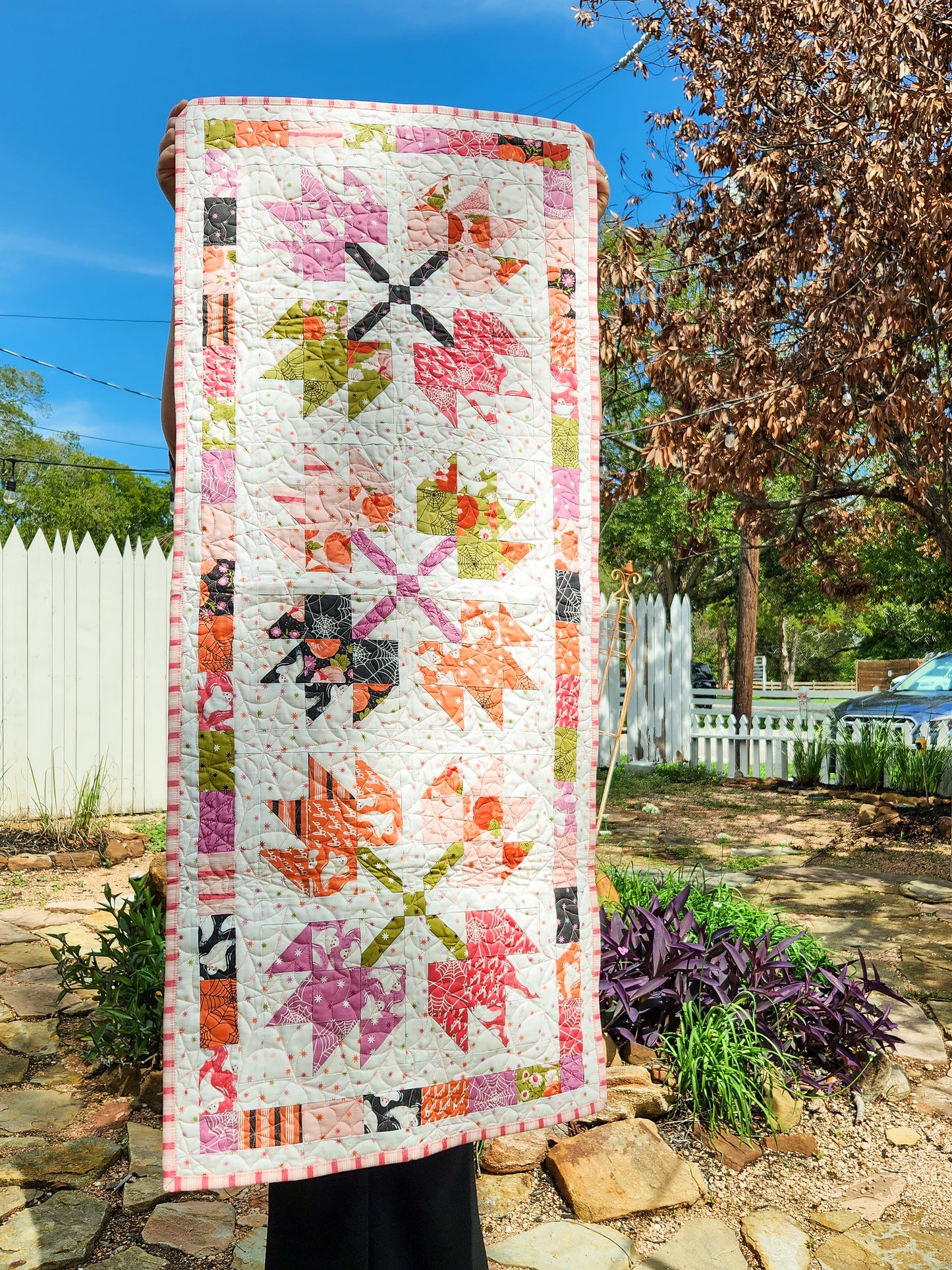 Leaf Pile | CKQ-2405 Runner & Throw Quilt Pattern