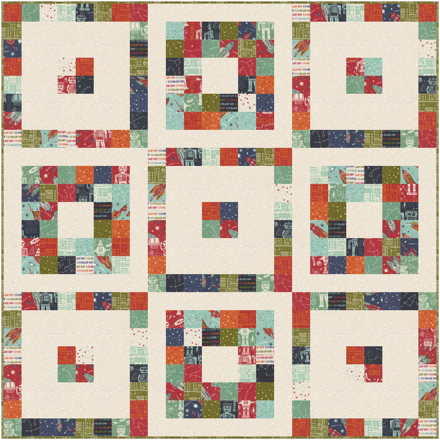 Jelly Squares | CKQ-2409 Quilt Pattern