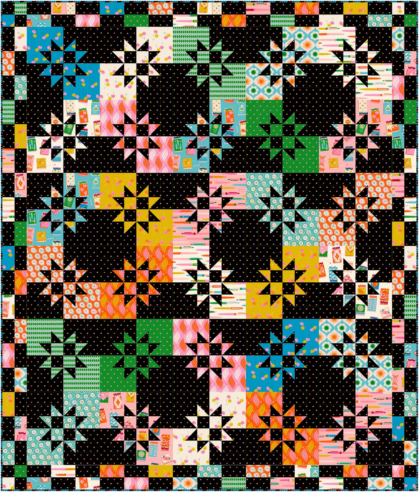 Split Star | CKQ-2421 Quilt Pattern