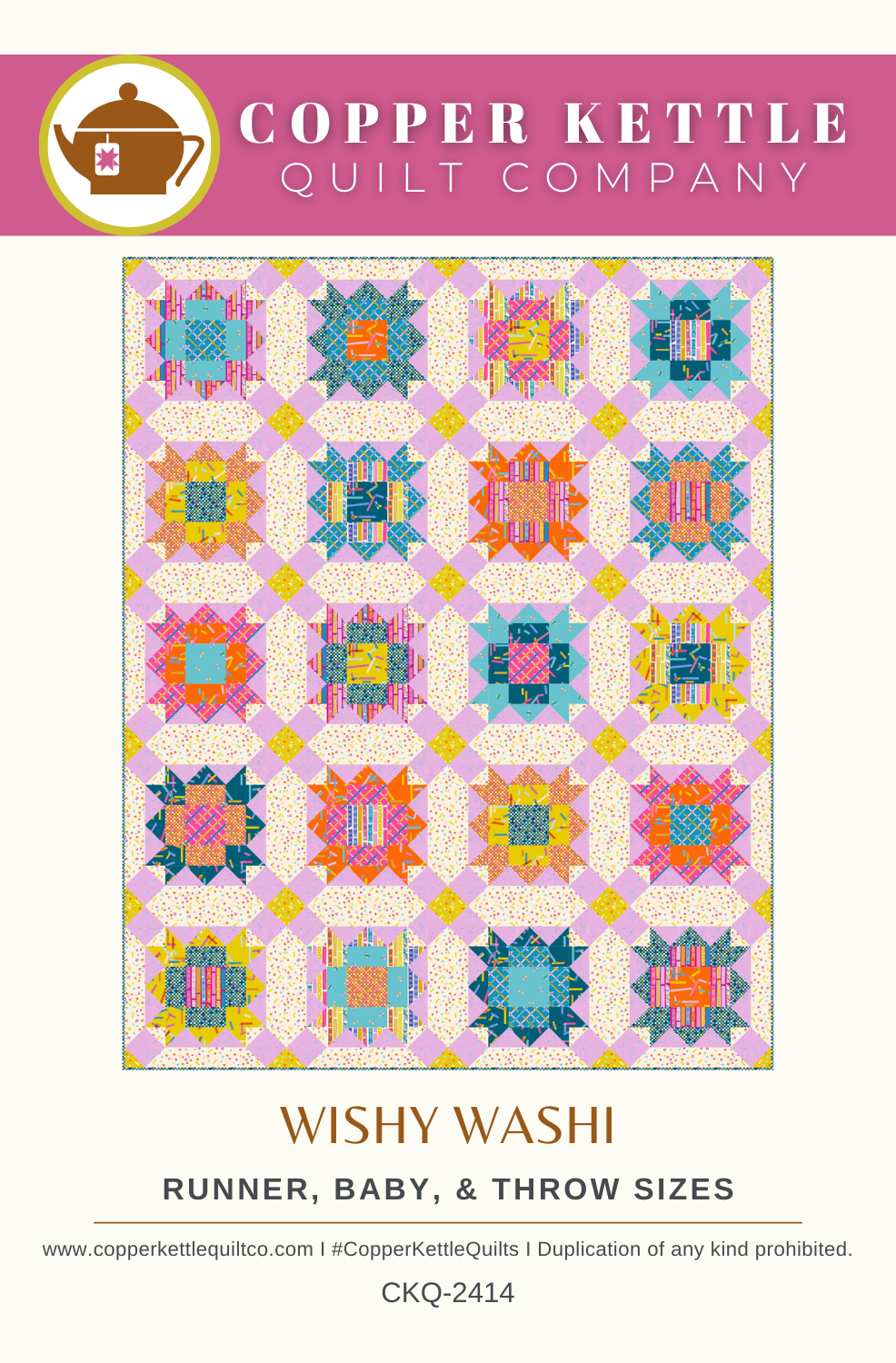 Wishy Washi | CKQ-2414 Quilt Pattern