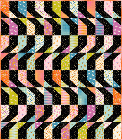 Waveforms | CKQ-2410 Quilt Pattern