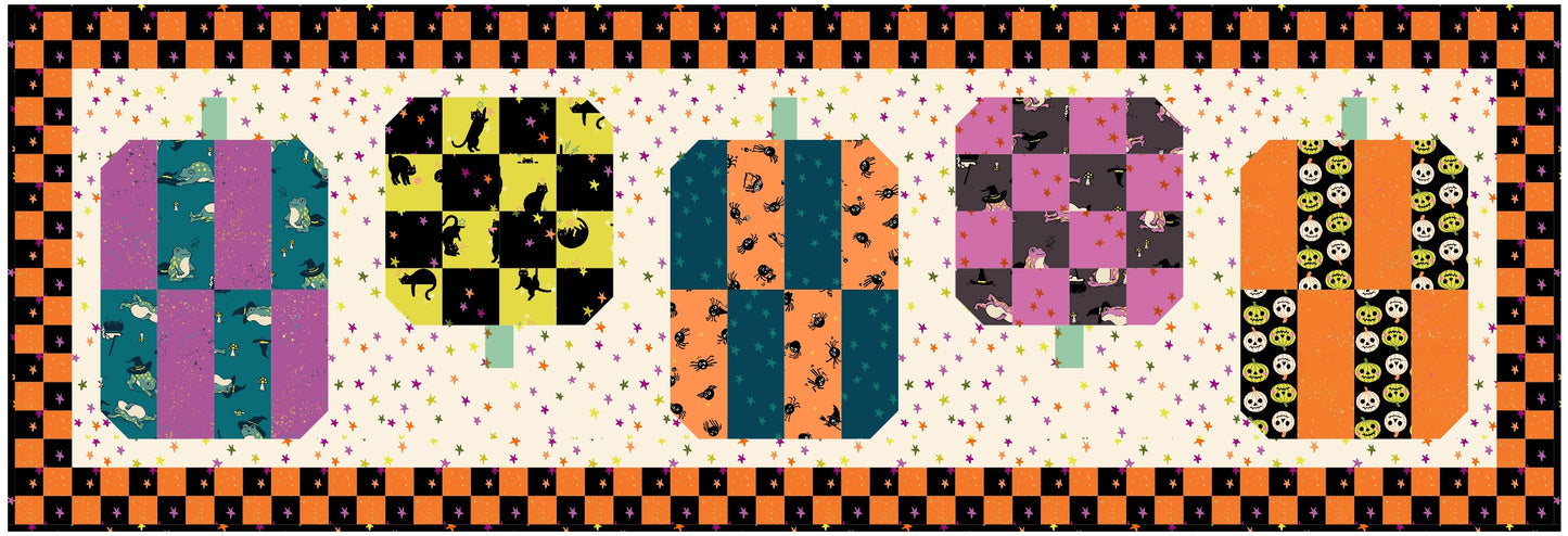 Boo Crew BOM | CKQ-1031 Row-of-the-Month Halloween Quilt Book