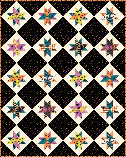 Boo Crew BOM | CKQ-1031 Row-of-the-Month Halloween Quilt Book