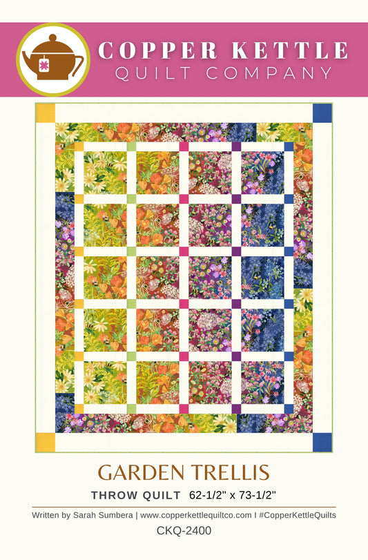 Garden Trellis | CKQ-2400 Quilt Pattern