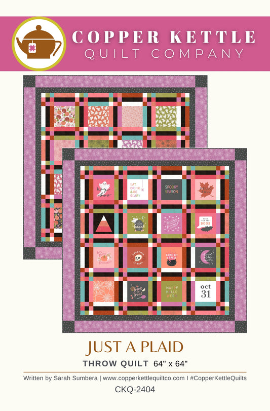 Just a Plaid | CKQ-2404 Quilt Pattern