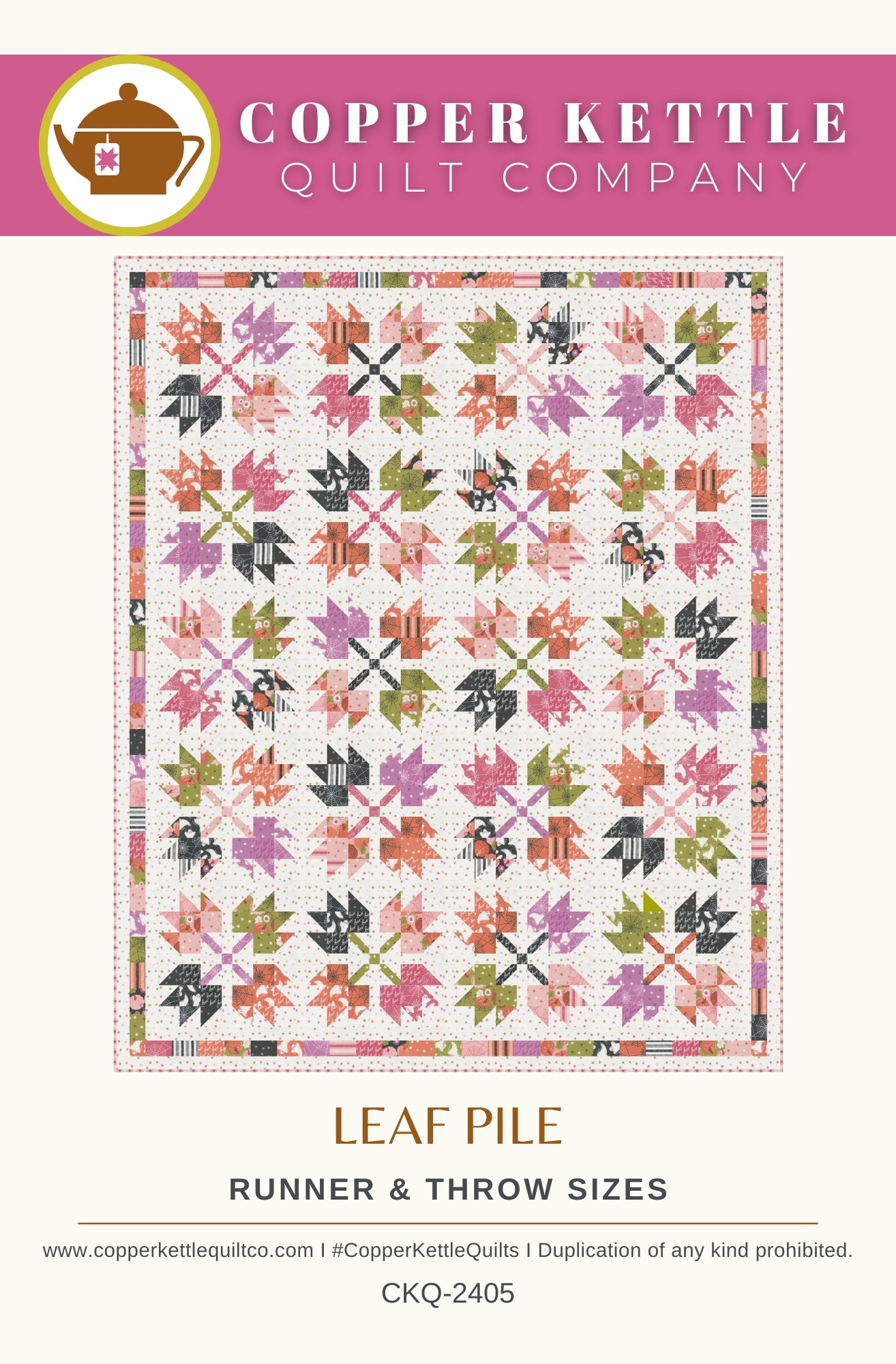 Leaf Pile | CKQ-2405 Quilt Pattern