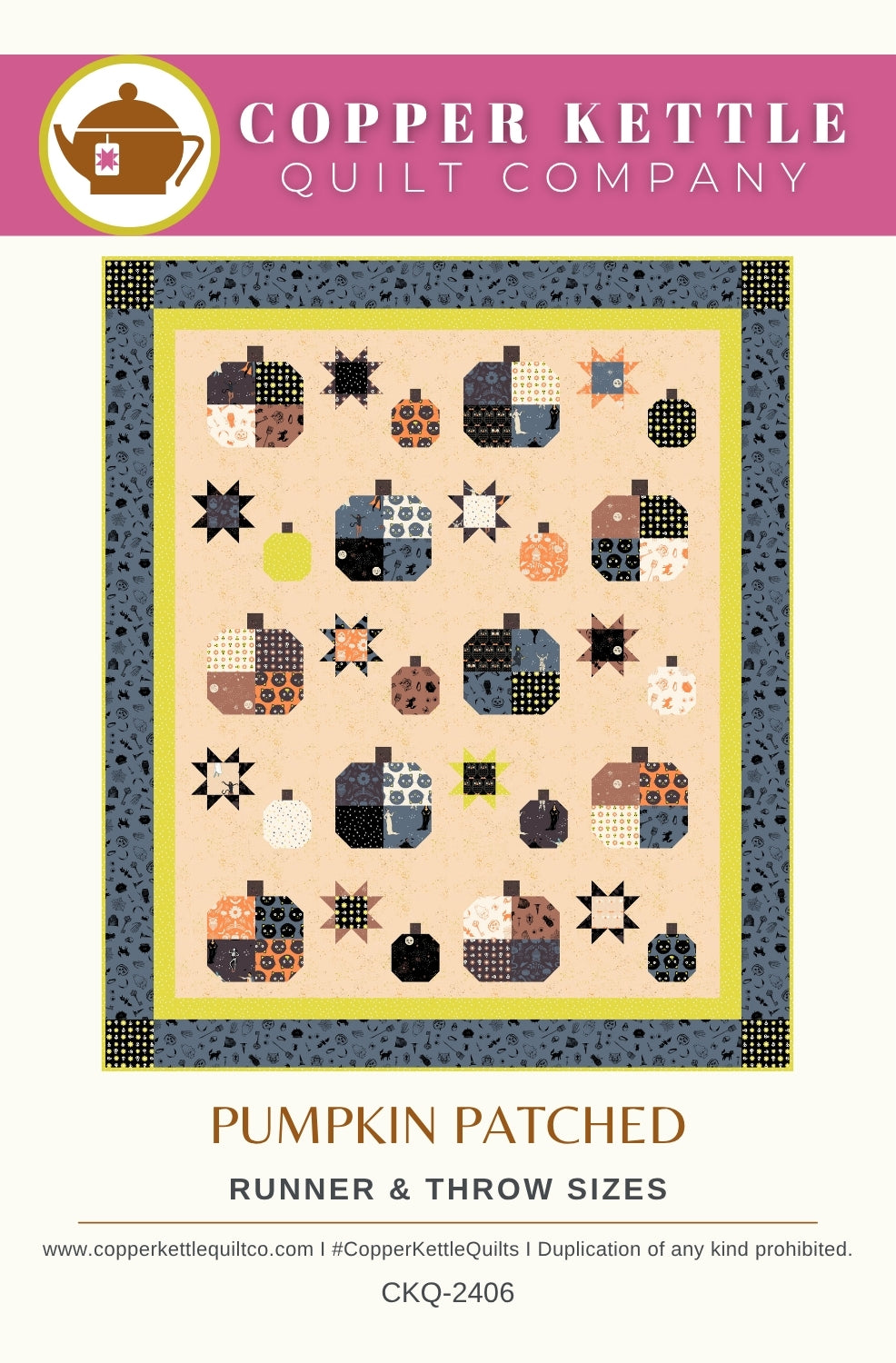Pumpkin Patched | CKQ-2406 Quilt Pattern