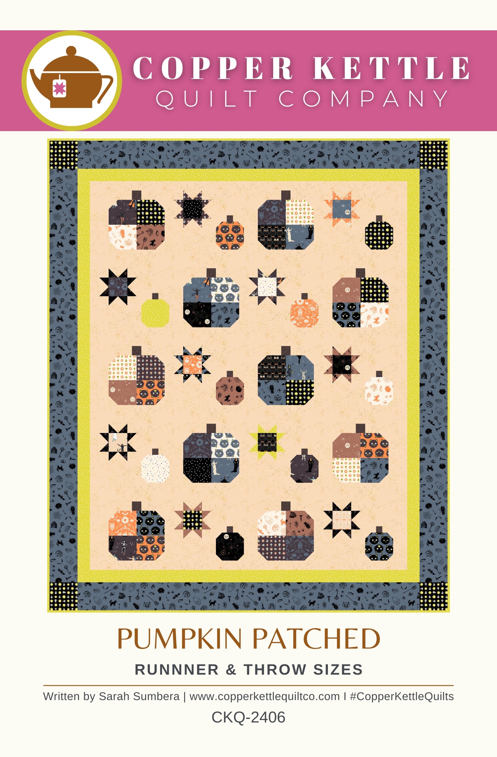 Ckq Pumpkin Patched | CKQ-2406 Quilt Pattern – Copper Kettle Quilt Company