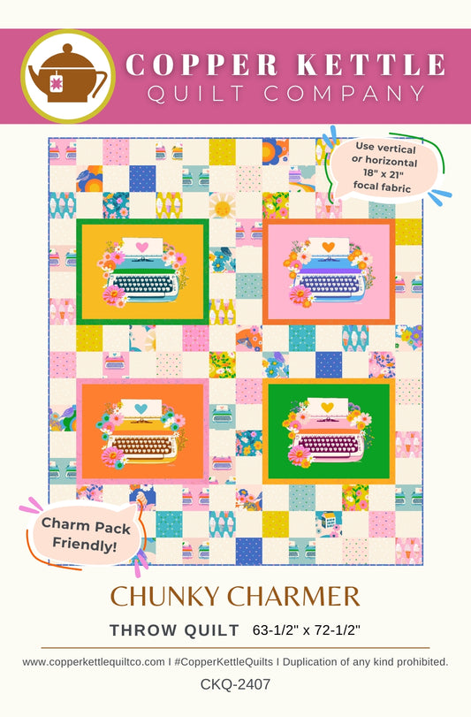 Chunky Charmer | CKQ-2407 Quilt Pattern
