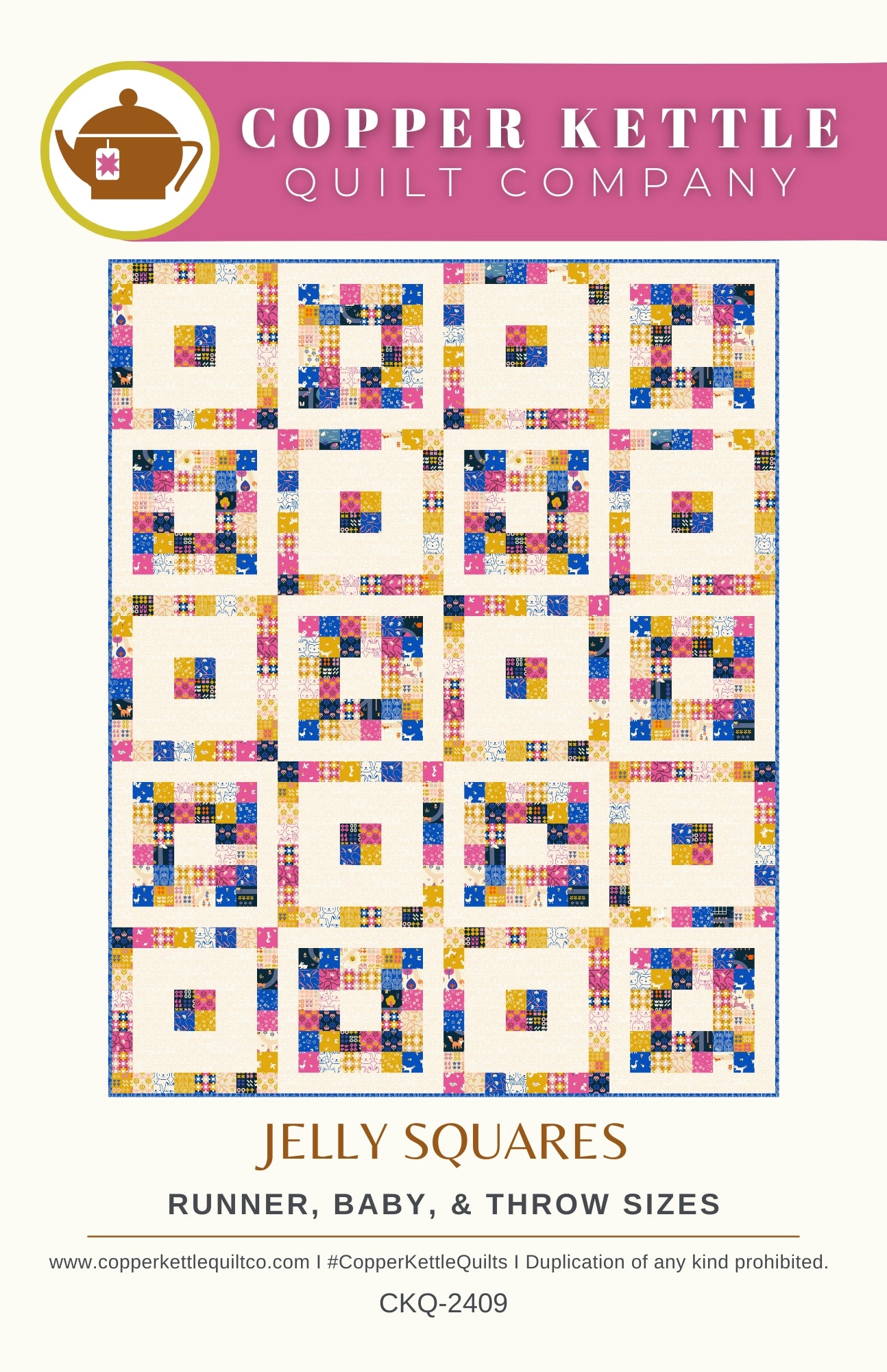 Jelly Squares | CKQ-2409 Quilt Pattern