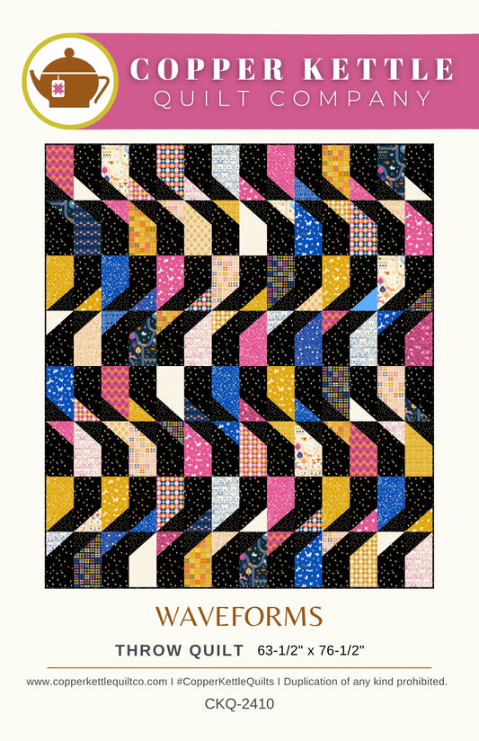 Waveforms | CKQ-2410 Quilt Pattern