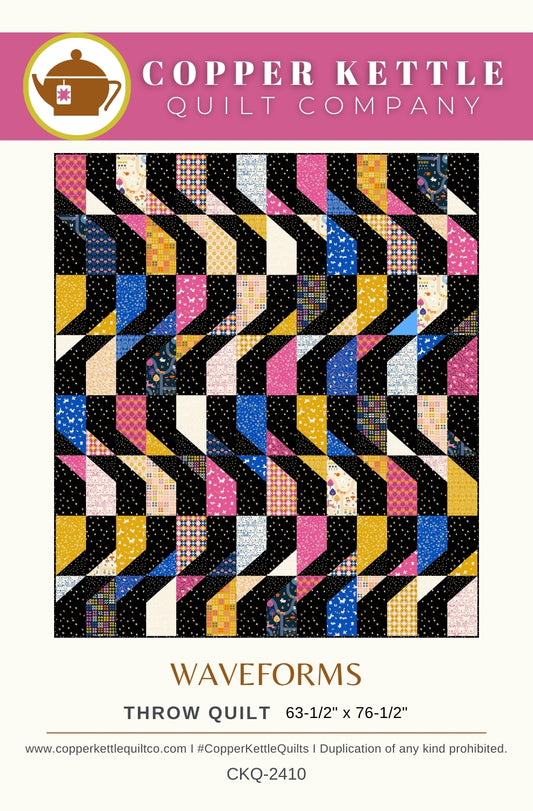 Waveforms | CKQ-2410 Quilt Pattern