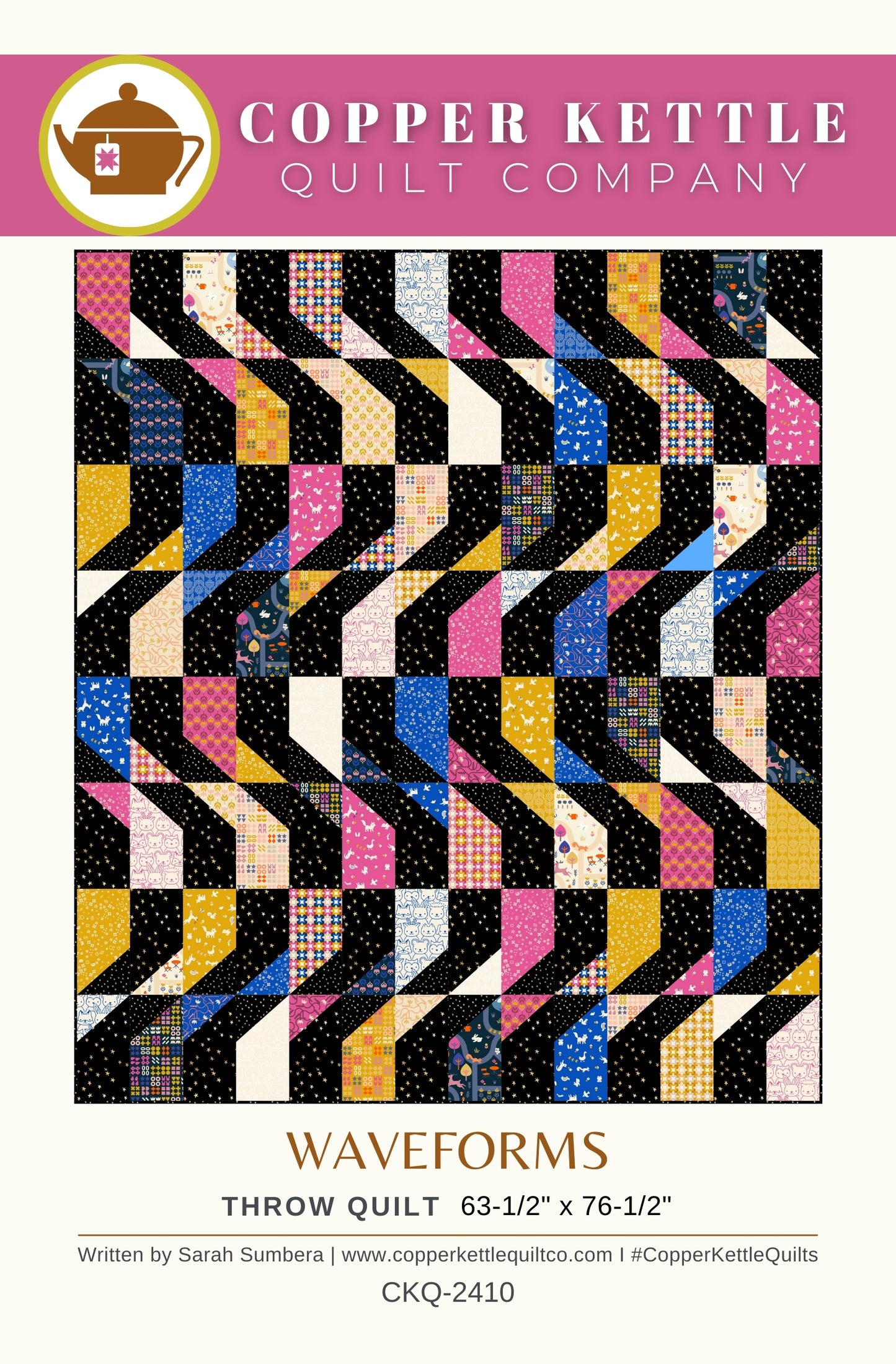 Waveforms | CKQ-2410 Quilt Pattern