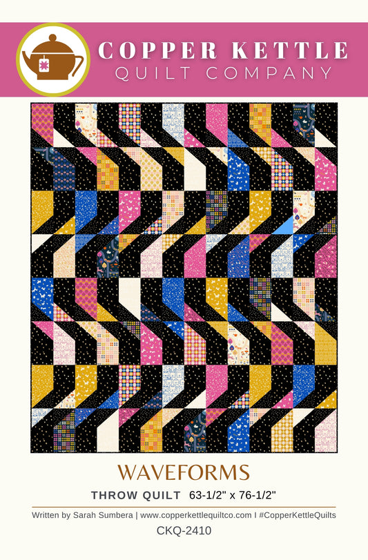 Waveforms | CKQ-2410 Quilt Pattern