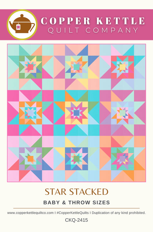 Star Stacked | CKQ-2415 Quilt Pattern