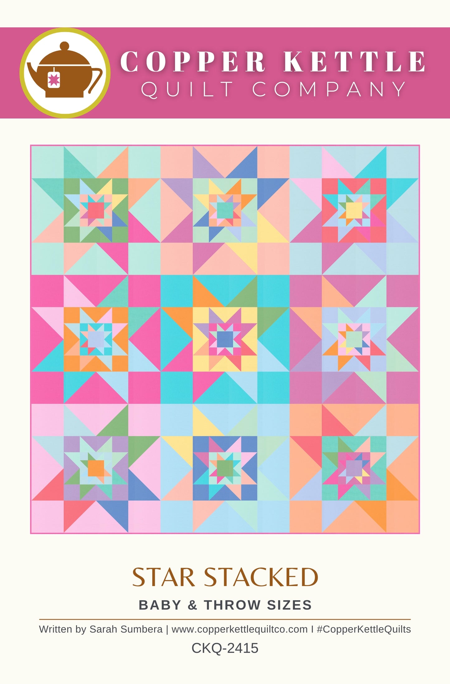 Star Stacked | CKQ-2415 Quilt Pattern