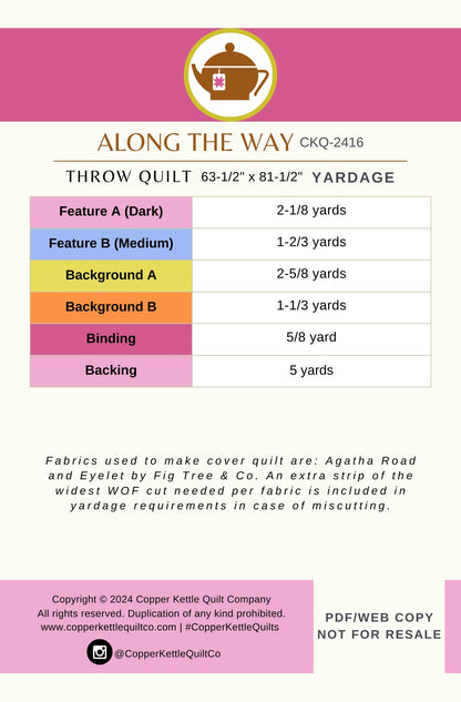Along the Way | CKQ-2416 Quilt Pattern