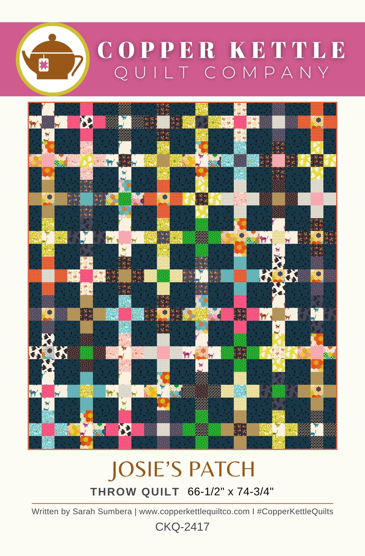 Ckq Josie's Patch | CKQ-2417 Quilt Pattern – Copper Kettle Quilt Company