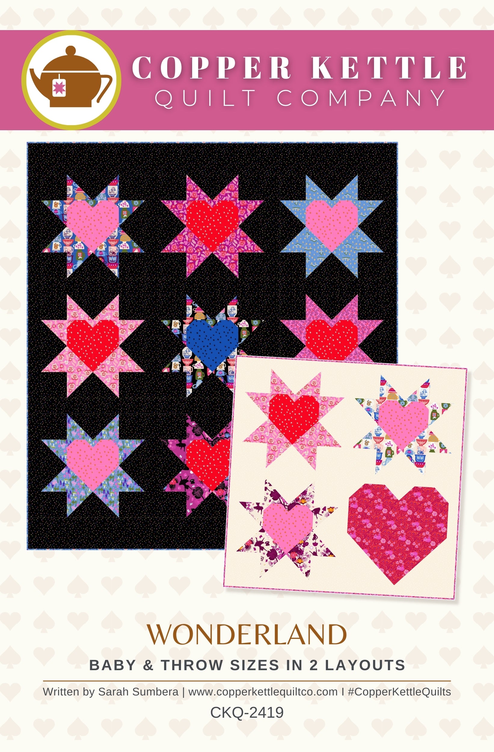 Wonderland | CKQ-2419 Quilt Pattern – Copper Kettle Quilt Company