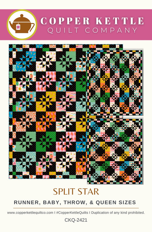 Split Star | CKQ-2421 Quilt Pattern