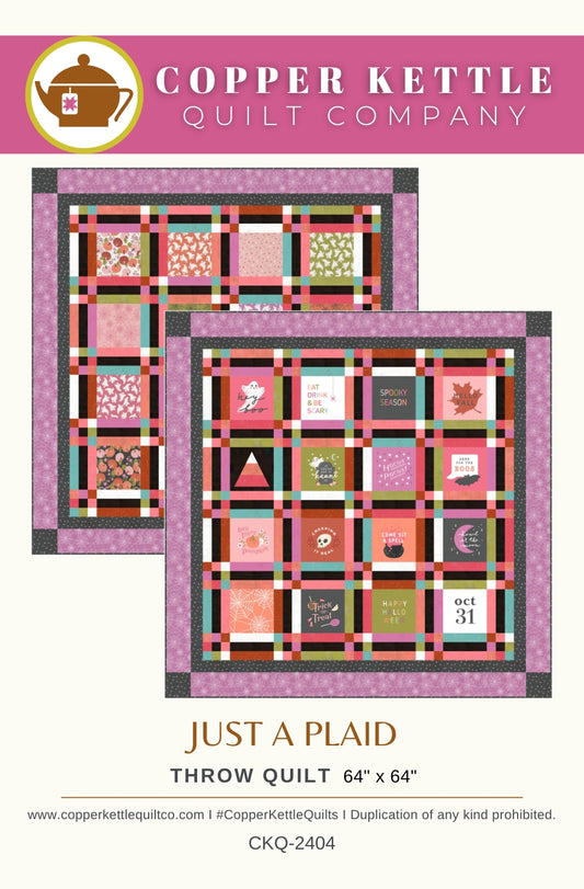 Just a Plaid | CKQ-2404 Quilt Pattern
