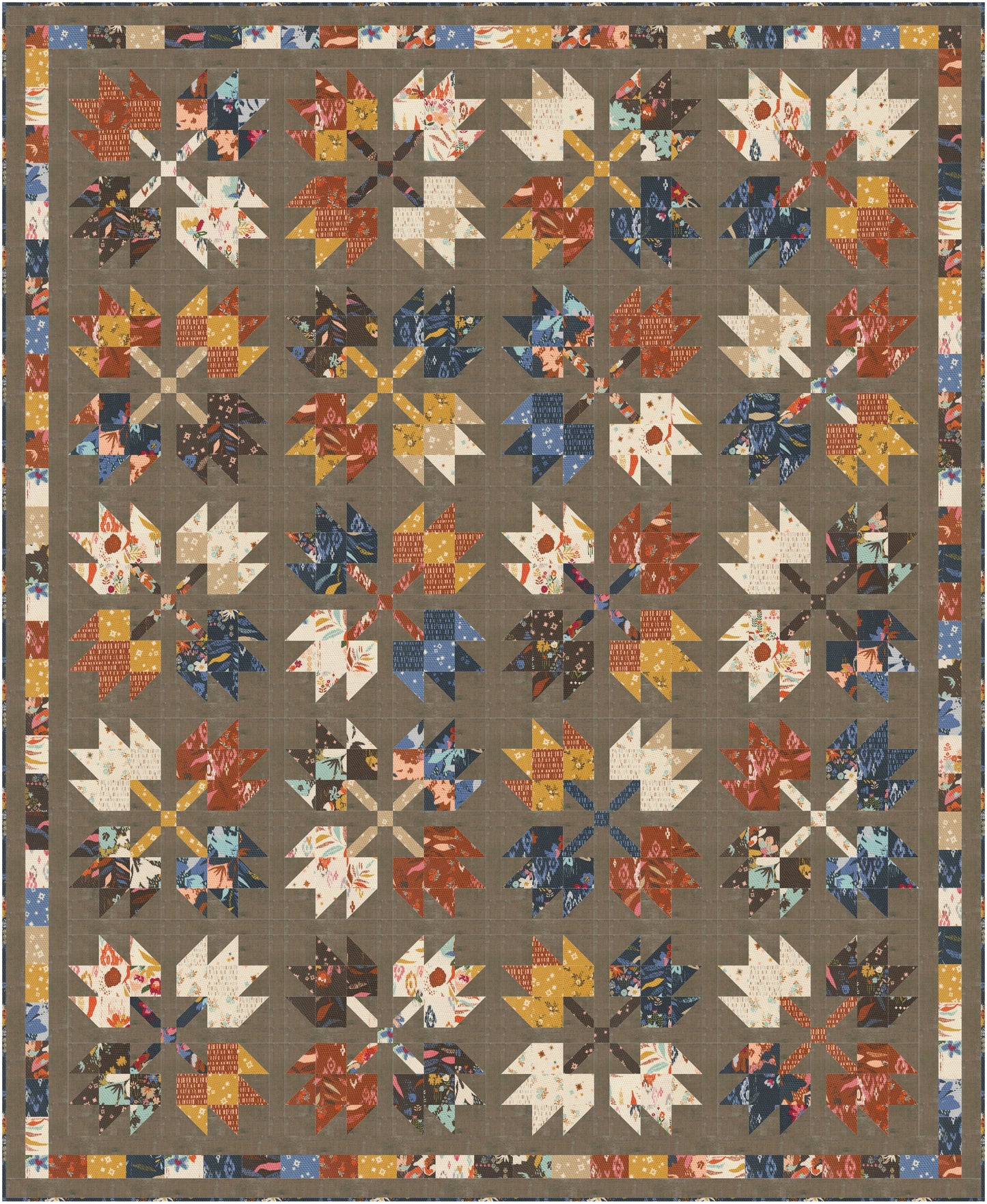 Leaf Pile | CKQ-2405 Quilt Pattern