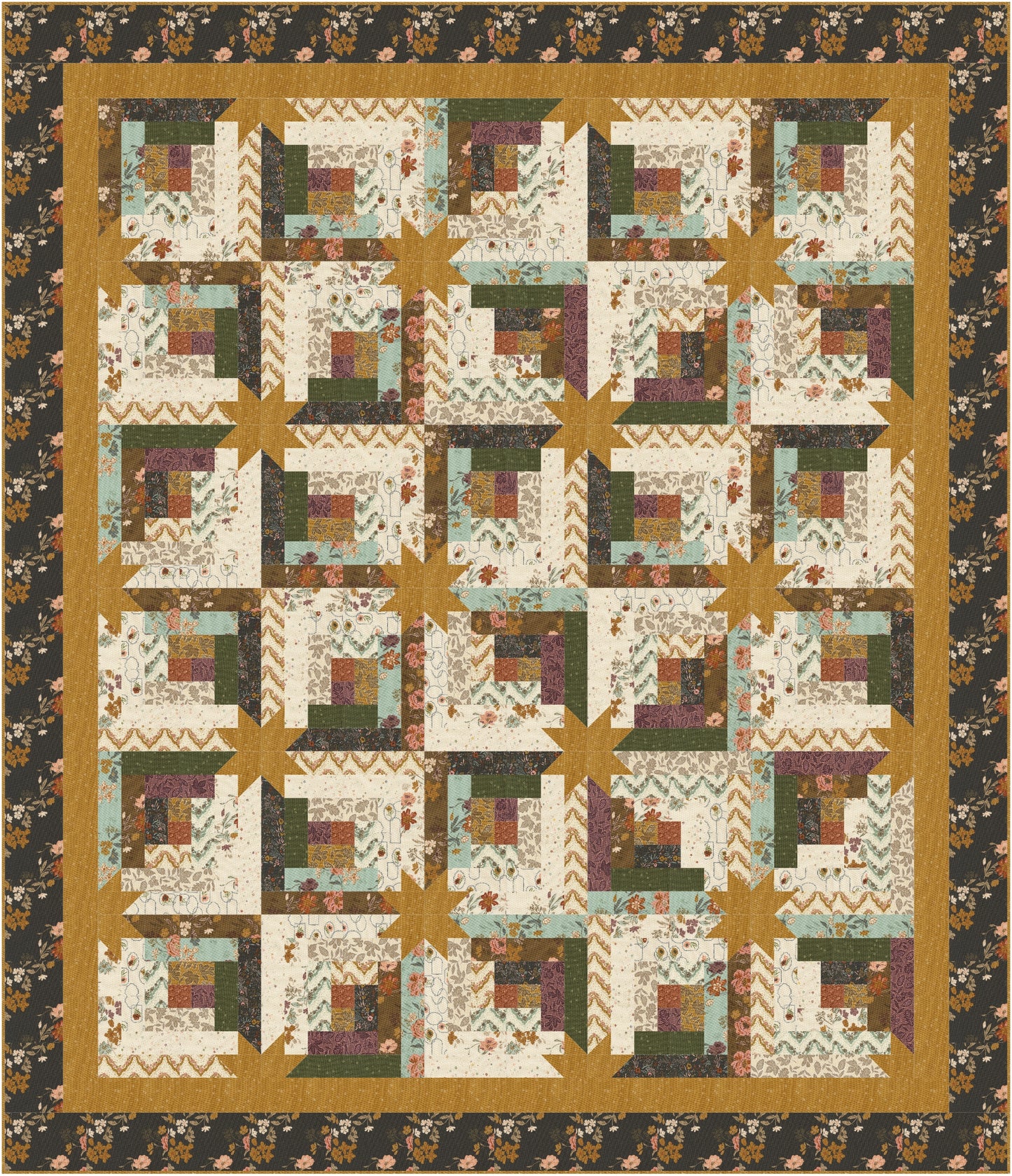 Maggie's Cabin | CKQ-2418 Quilt Pattern