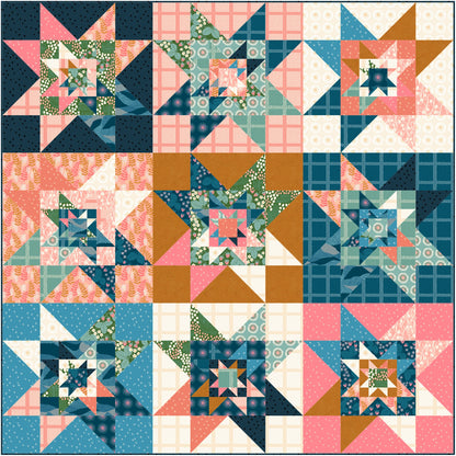 Star Stacked | CKQ-2415 Quilt Pattern