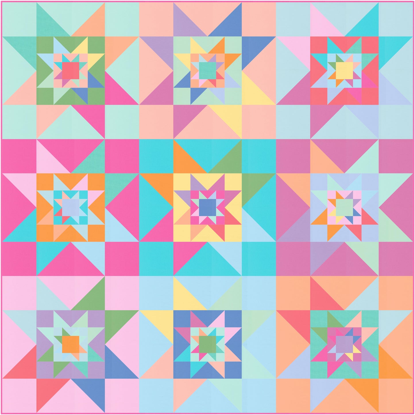 Star Stacked | CKQ-2415 Quilt Pattern