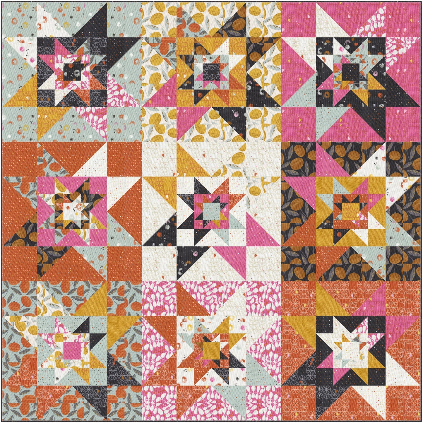 Star Stacked | CKQ-2415 Quilt Pattern