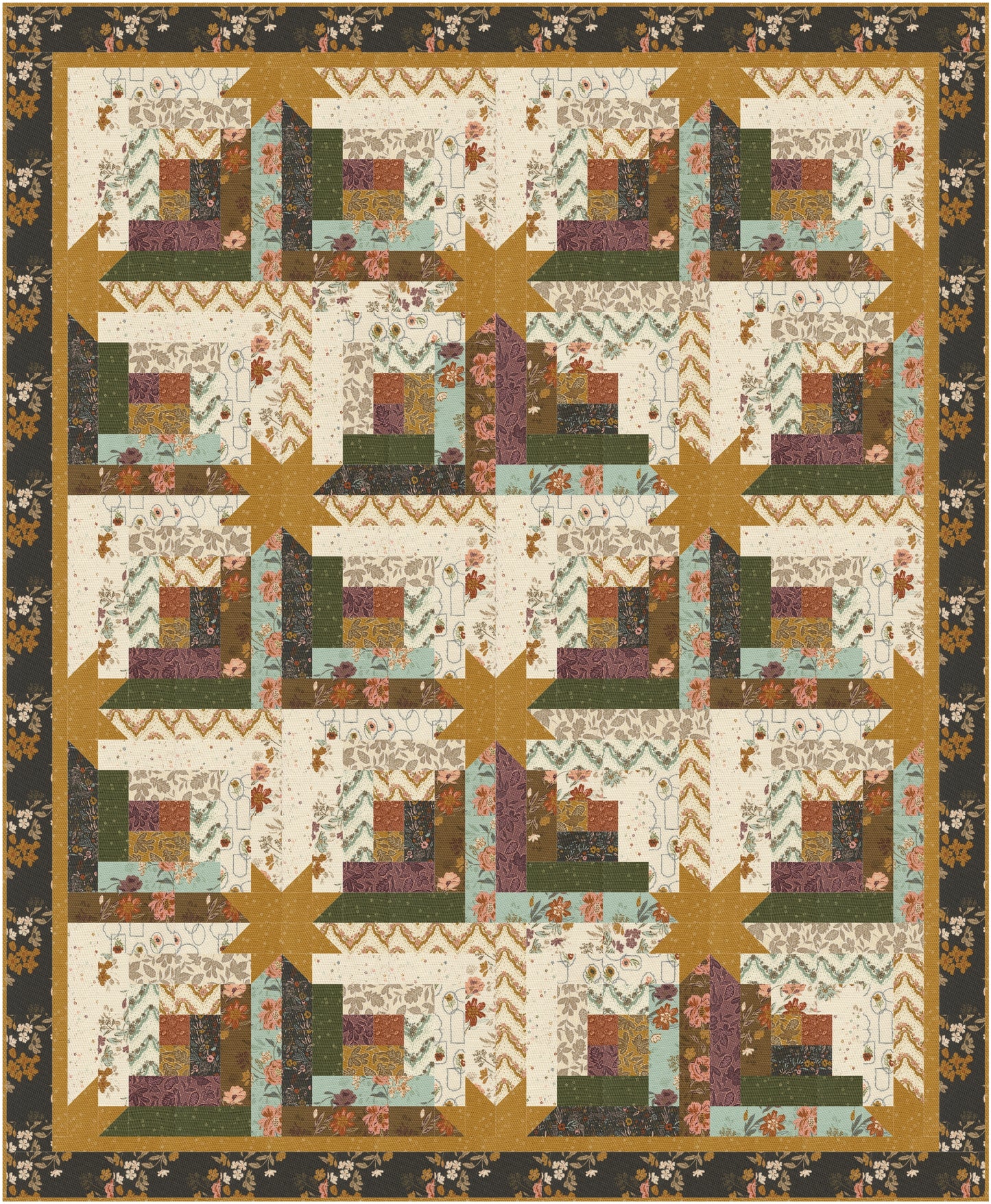 Maggie's Cabin | CKQ-2418 Quilt Pattern